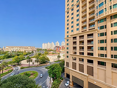 2-Bedroom Semi-Furnished Apartment - The Pearl-Qatar