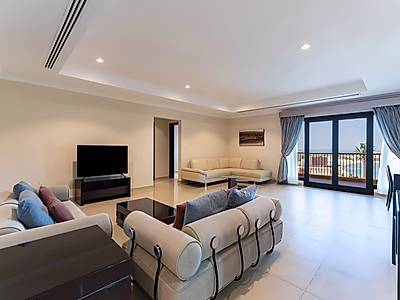 WITH BALCONY | FURNISHED 2BR APT| THE PEARL
