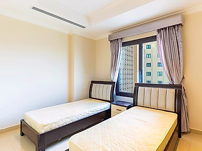 WITH BALCONY | FURNISHED 2BR APT| THE PEARL