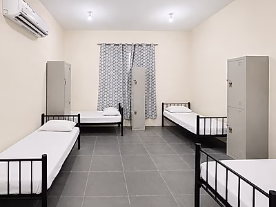 33-ROOM QE-APPROVED LABOR CAMP FOR RENT – AL KHOR