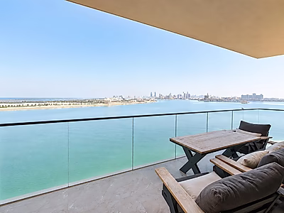 Rare Resale 3BR + Maid Direct Sea View | Fully Furnished