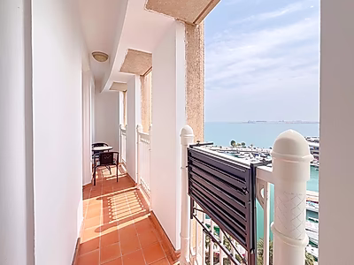 Fully Furnished 1-Bedroom | Sea & Marina Views | West Bay
