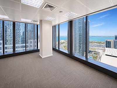 LARGE FITTED OFFICE IN PRIME WEST BAY LOCATION