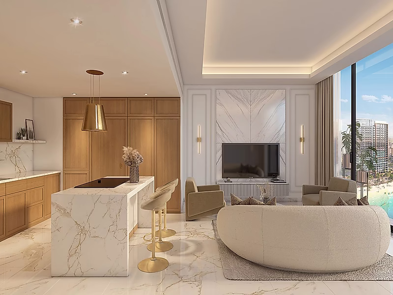 Azizi Venice Studio | 33 sqm | QAR 764,000 | Flexible Payment Plan - Photo 1