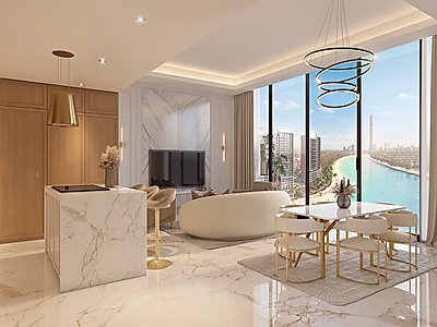Azizi Venice Studio | 33 sqm | QAR 764,000 | Flexible Payment Plan