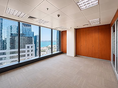 Spacious 450 SQMOffice With Sea View | West Bay
