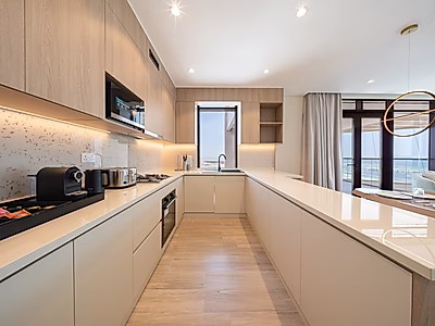 Luxury 1-Bedroom Waterfront Apartment | 108 sqm | Sea View | Private Beach Access