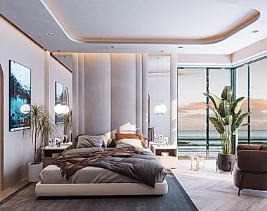 High-Floor Waterfront Living | 3BR Apartment on 17th Floor | VOYA Tower