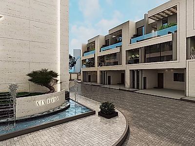 Prestigious Townhouse Residence – Qetaifan Island North