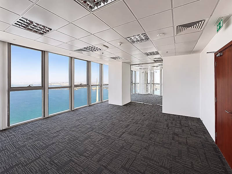 F/Fitted West Bay Office | Full Sea View | 129 SQM - Photo 2
