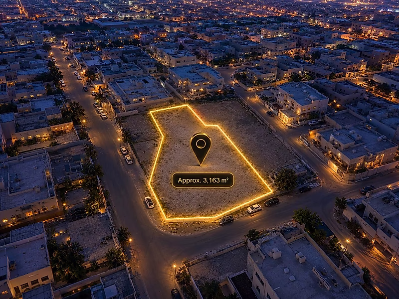 Corner Plot on Two Roads in Umm Ghuwailina | Ready Permit & Approved Plans - Photo 8