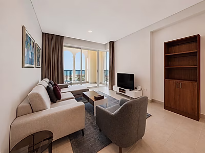 FULLY FURNISHED 1BR WITH STUNNING SEA VIEW