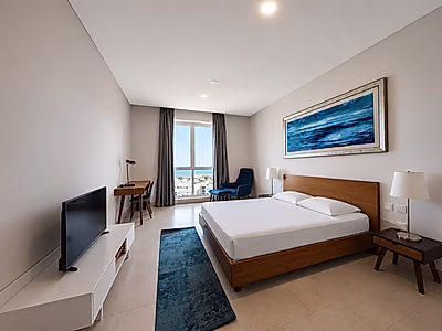 FULLY FURNISHED 1BR WITH STUNNING SEA VIEW