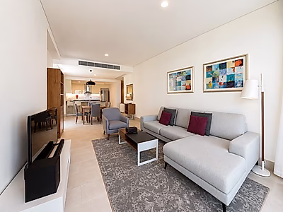 Sea View 1BR with Beach Access | Viva Bahriya