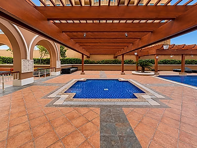One-Bedroom Semi-Furnished Apartment | Pool & Partial Marina View