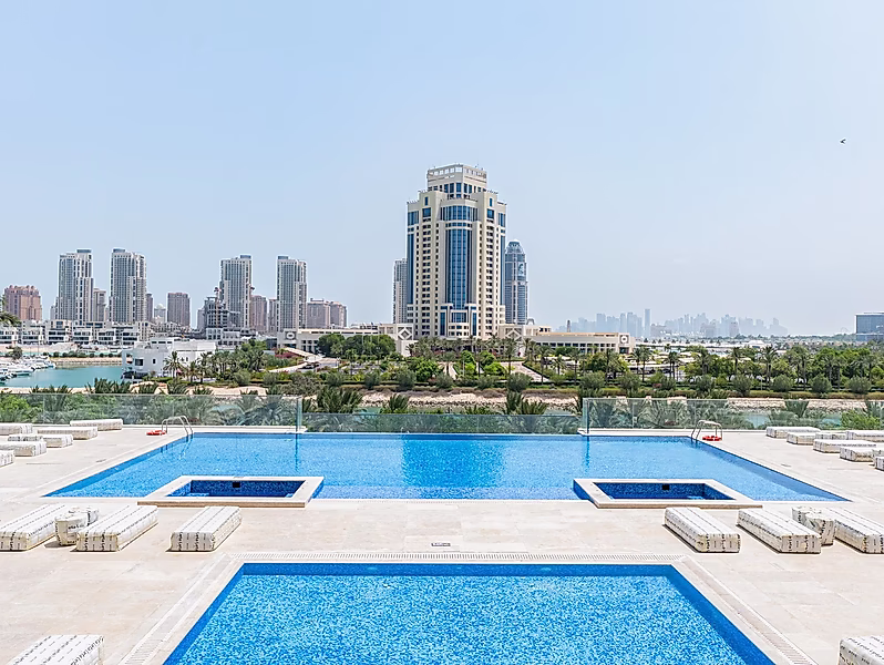 MOVE IN TODAY 2BR+MAID LUSAIL MARINA - Photo 1
