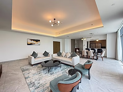Amazing 4+Maid Penthouse | Fully Furnished | Bills Included | Sea View | Private Terrace