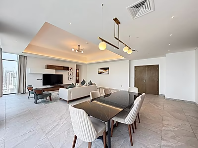 Amazing 4+Maid Penthouse | Fully Furnished | Bills Included | Sea View | Private Terrace