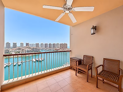 Exclusive Layout | Spacious 2BR Full Marina View| Prime Porto Arabia Tower