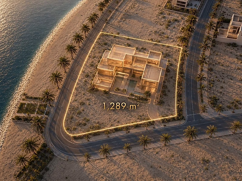 قطعة أرض مطلة على البحر – جزر قطيفان - Photo 4