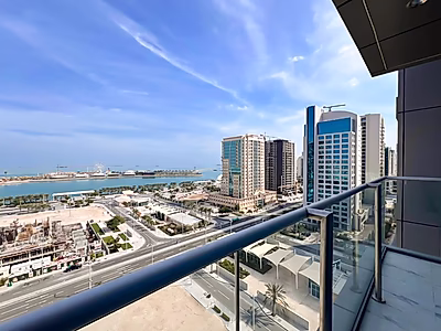 Brand New 1BR | Full Sea View | Balcony | Bills Included | Great Price