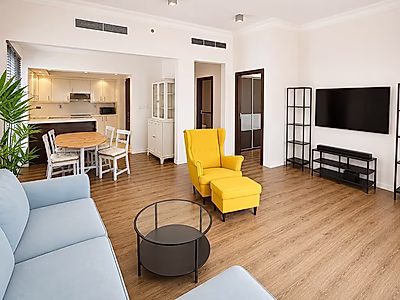 1BR Apartment | Qanat Quartier Waterfront Living