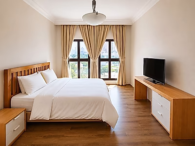 1BR Apartment | Qanat Quartier Waterfront Living