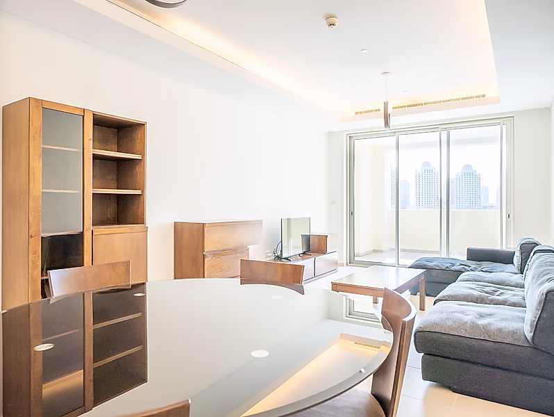 Semi Furnished 2BR In The Pearl | Utilities Included - Photo 3