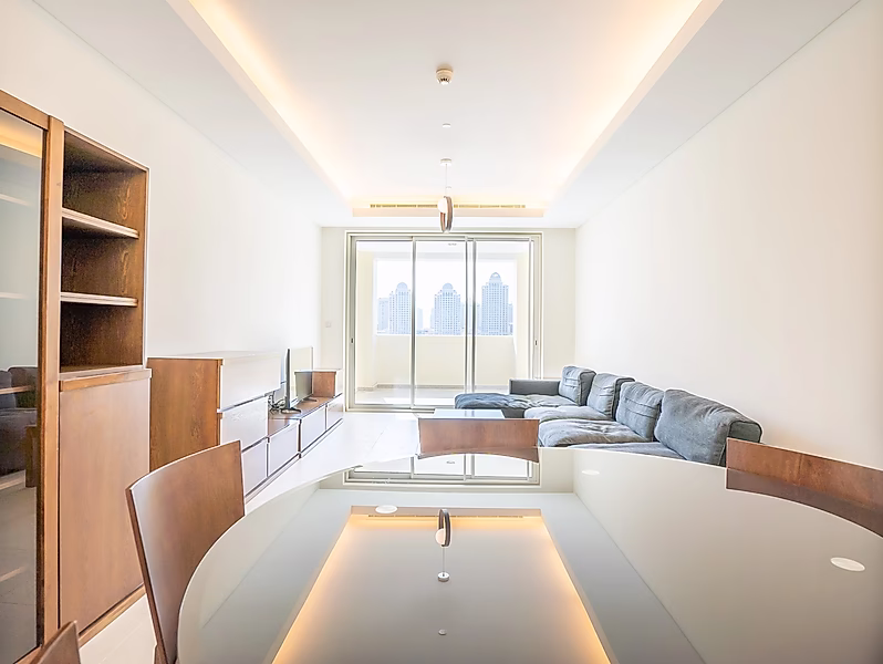 Semi Furnished 2BR In The Pearl | Utilities Included - Photo 1