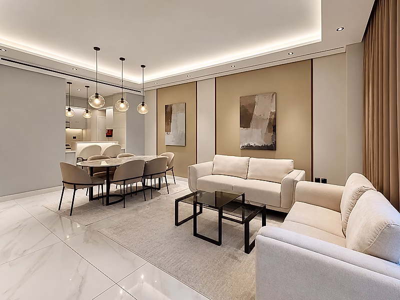 STYLISH 2 BEDS + MAID WITH BILLS | LUSAIL - Photo 1