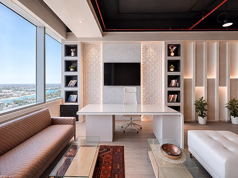 مكتب فاخر مؤثث بالكامل | كل الفواتير مشمولة | مرسى لوسيل - Photo 5