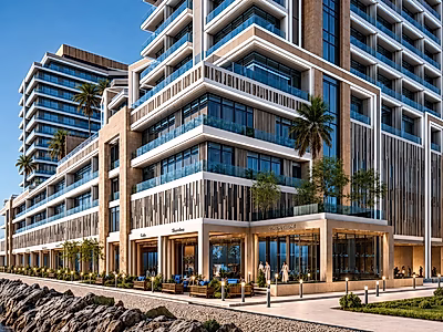 Luxury Branded 1-Bedroom Residence | Qetaifan Island North | Beach Access | 7-Year Payment Plan