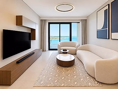 FULL SEA VIEW | 1BR | LUSAIL MARINA