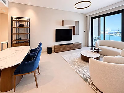 FULL SEA VIEW | 1BR | LUSAIL MARINA
