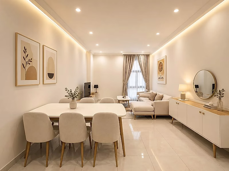 Luxury Furnished 2BR | Freehold | Title Deed | Mortgage & Residency Permit - Photo 8