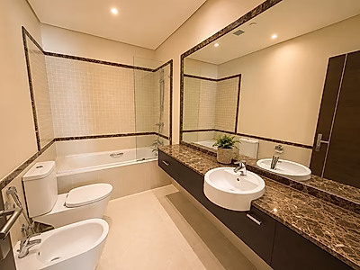 Elegant 3-Bedroom in Qanat Quartier – The Pearl