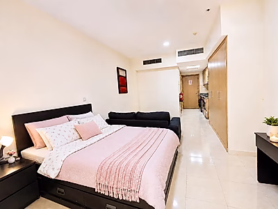 FURNISHED STUDIO WITH BALCONY IN FOX HILLS LUSAIL