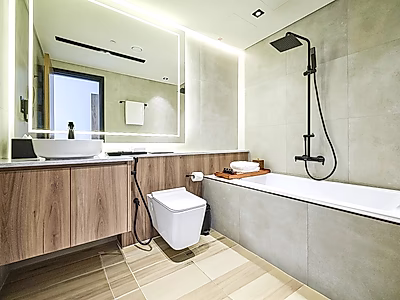 2BR Waterfront Luxury | Bills Included | Fully Serviced Hotel Apartment