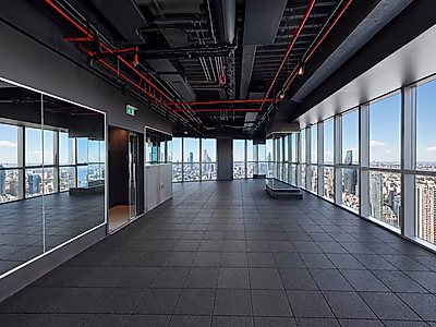 Open Layout Space for Fitness & Wellness | 129 SQM | West Bay