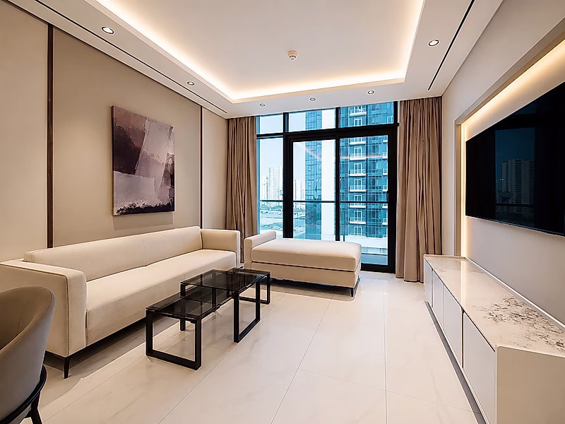 BRAND NEW 2 BEDROOMS BILLS INCLUDED IN LUSAIL - Photo 3