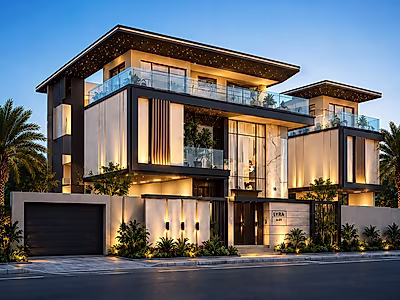 Luxury 5BR+Maid Villa with Private Pool & Penthouse | Standalone Villas, Huzoom | Unfurnished | Off-Plan