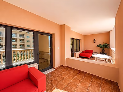 LARGE BALCONY | 1BR | FURNISHED | PEARL