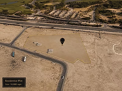 Rare Freehold Land | 10,000 SQM Corner Plot in Legtaifiya, Doha