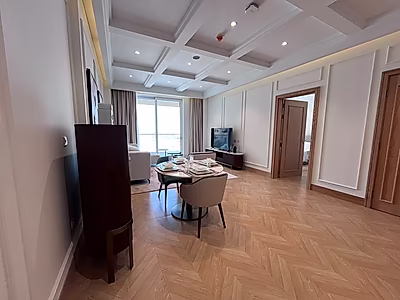 Luxury 1-Bedroom Apartment full Seaview / The Pear /  With only 10% Down Payment .