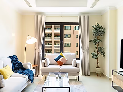 A Short Stay Fully Equipped 1-Bedroom in Porto Arabia