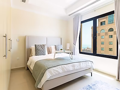 A Short Stay Fully Equipped 1-Bedroom in Porto Arabia