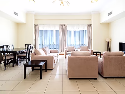 Spacious 2-Bedroom Fully Furnished Apartment in West Bay