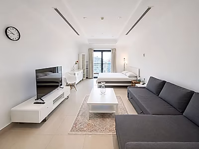 Spacious Studio with Balcony for Sale in Porto Arabia