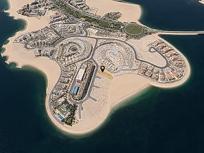FOR SALE PRIVATE BEACHFRONT PLOT IN THE PEARL LA PLAGE