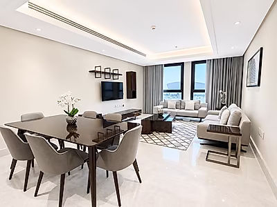 BILLS IN! LUXURY STYLED 2-BEDROOM IN LUSAIL